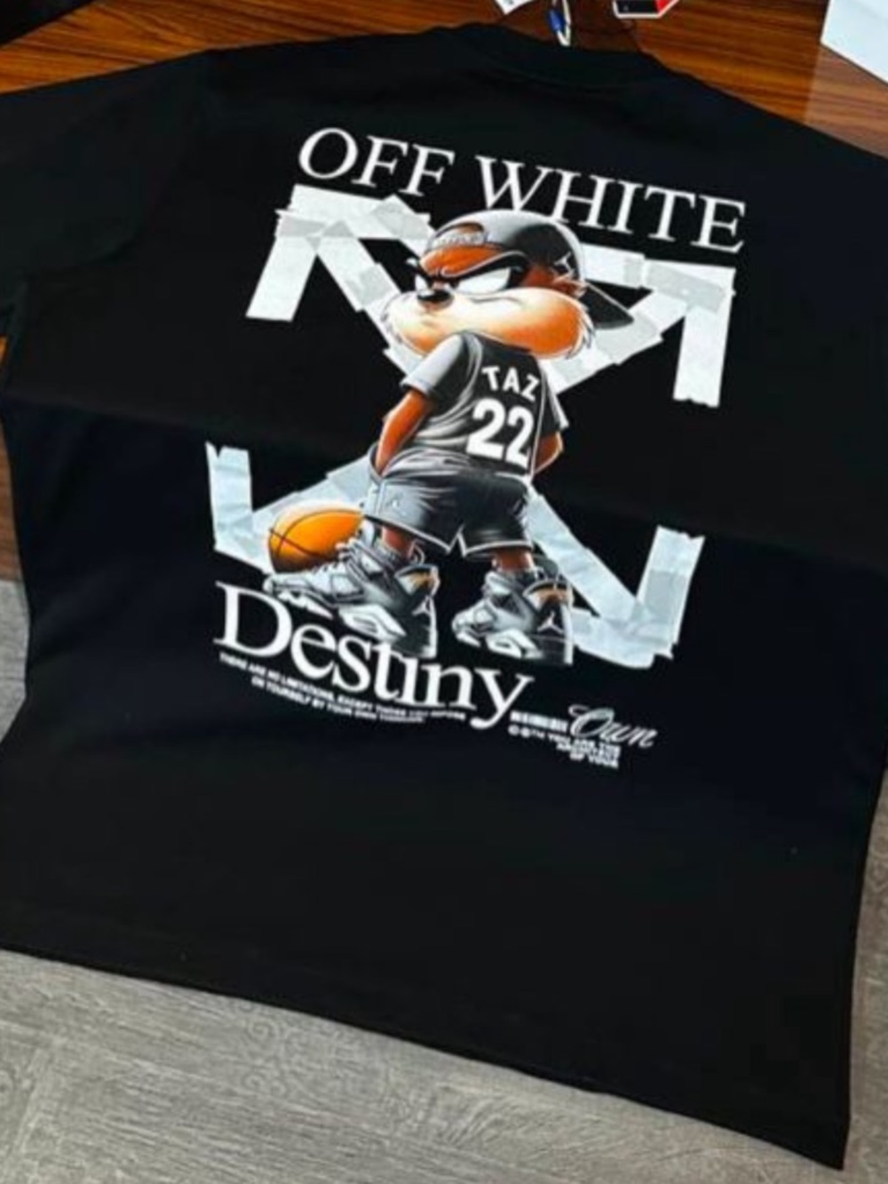 New Tshirt Pof white large
